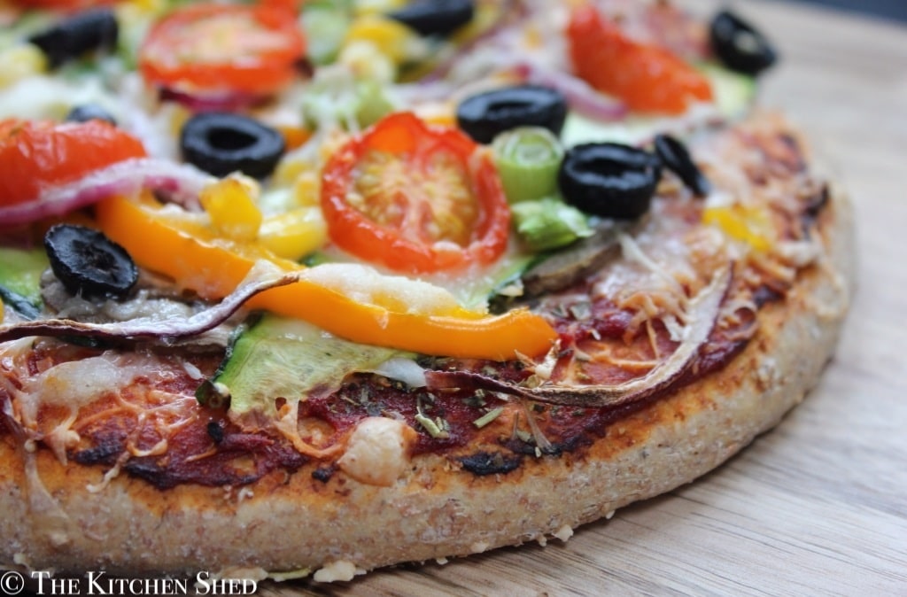 Clean Eating Wholemeal Pizza
