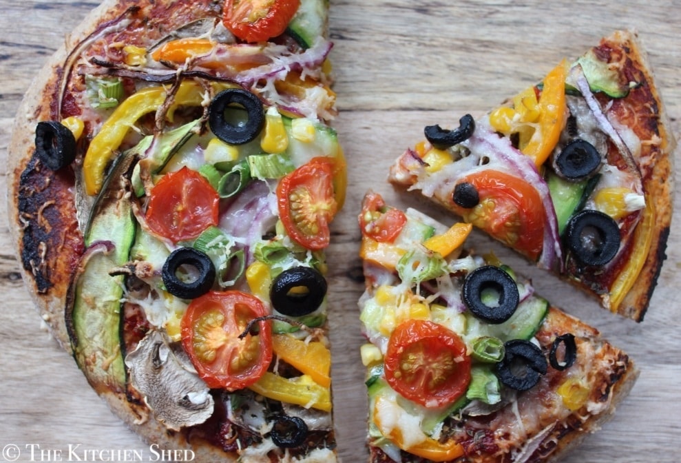 Clean Eating Wholemeal Pizza
