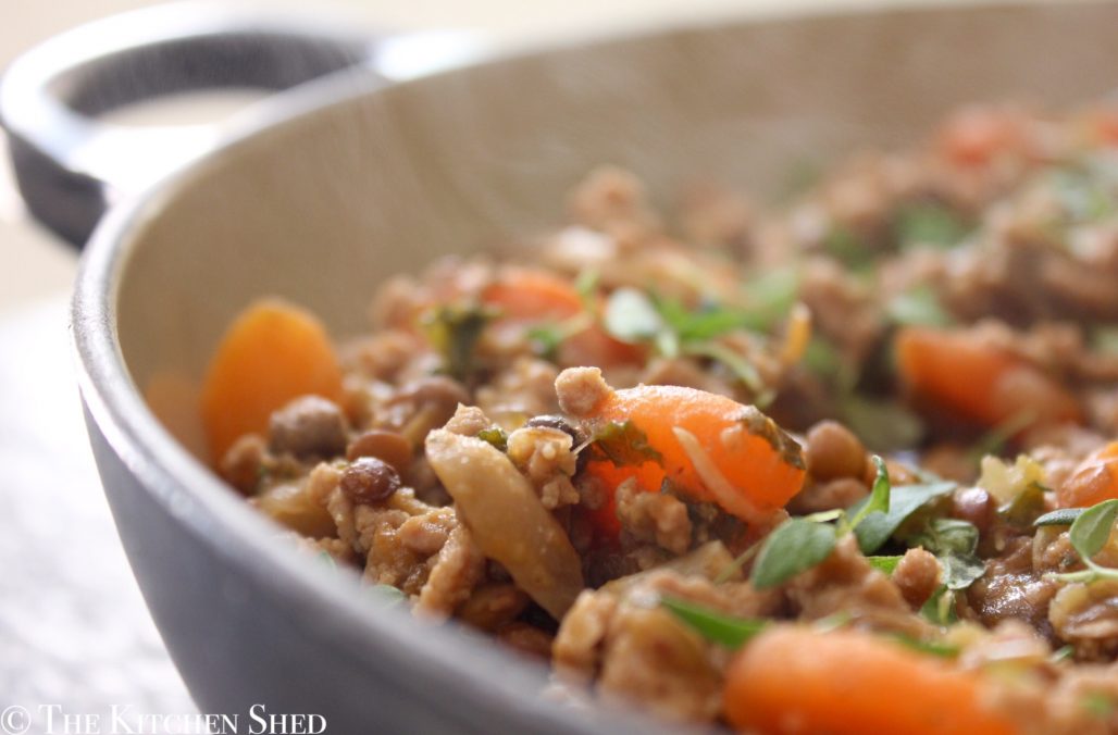 Clean Eating Turkey Lentil Savoury Mince The Kitchen Shed