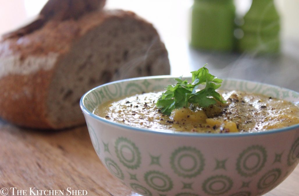 Clean Eating Boxing Day Soup (Leftovers Soup) The Kitchen Shed