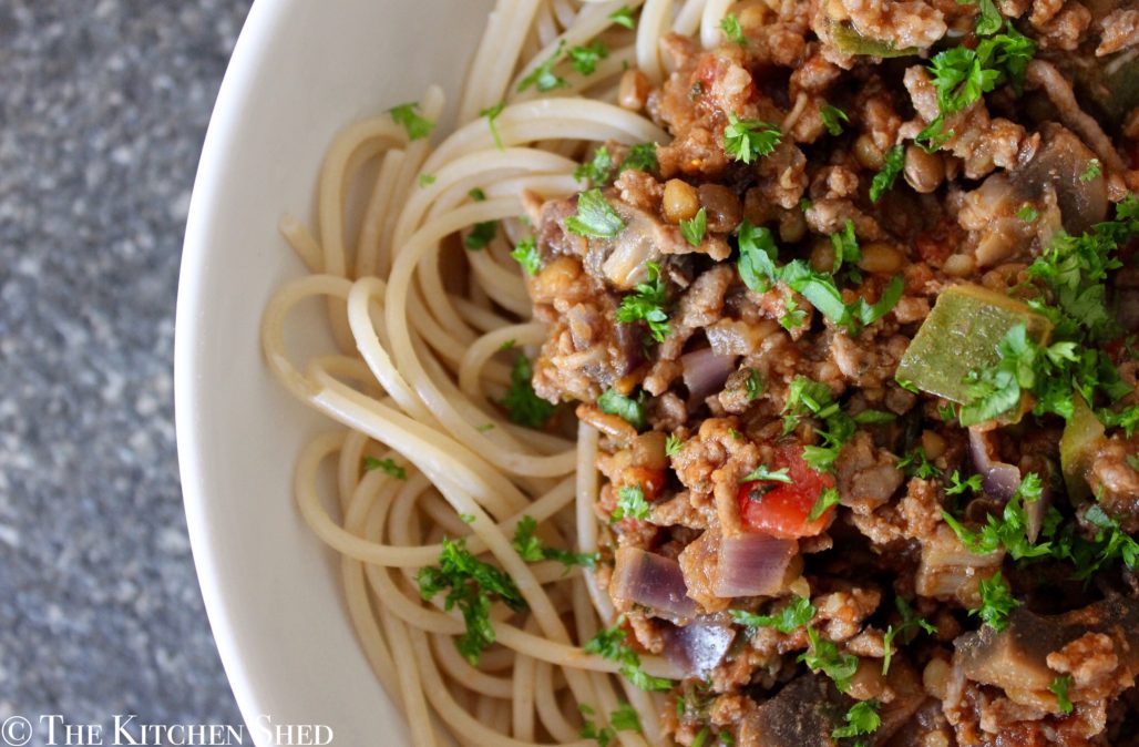 Clean Eating Organic Beef & Lentil Bolognese The Kitchen Shed