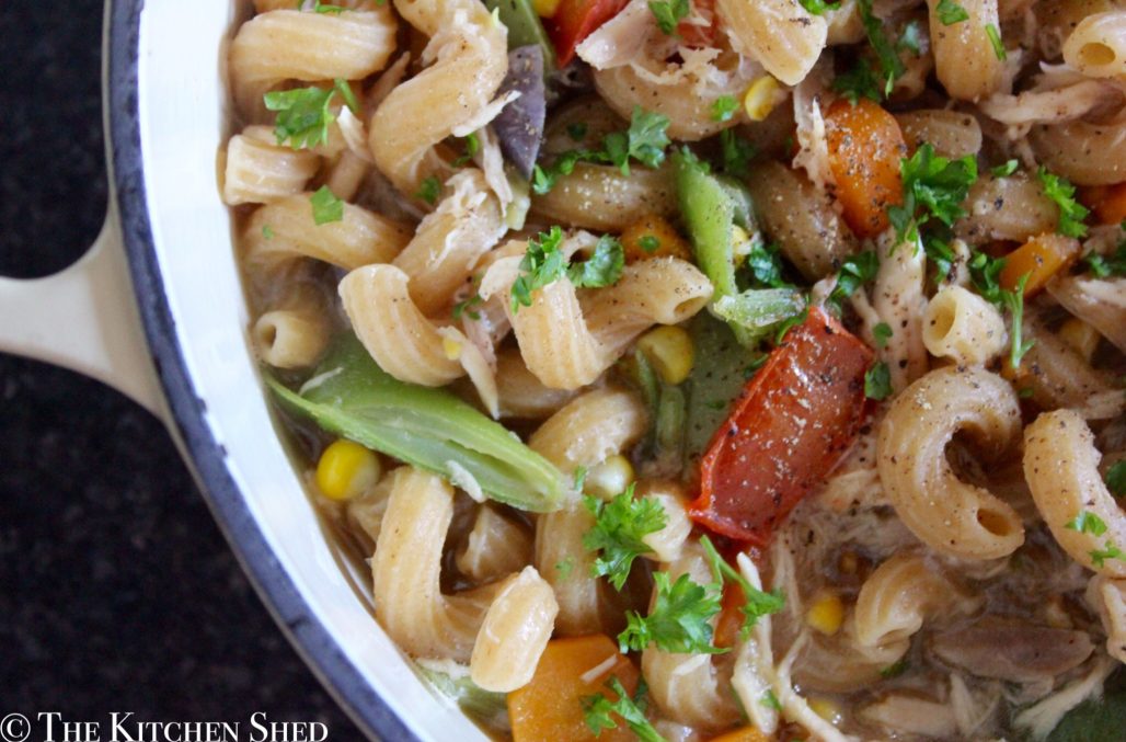 Clean Eating Harvest Chicken Noodle Soup + #ShowUsYourVeggies - The ...